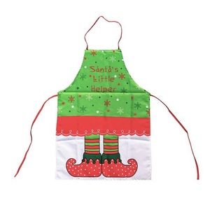 Christmas Holiday Kids Santa’s Little Helper Elf Apron